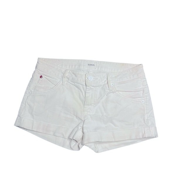 Hudson Jeans white Jean Shorts - Picture 1 of 5